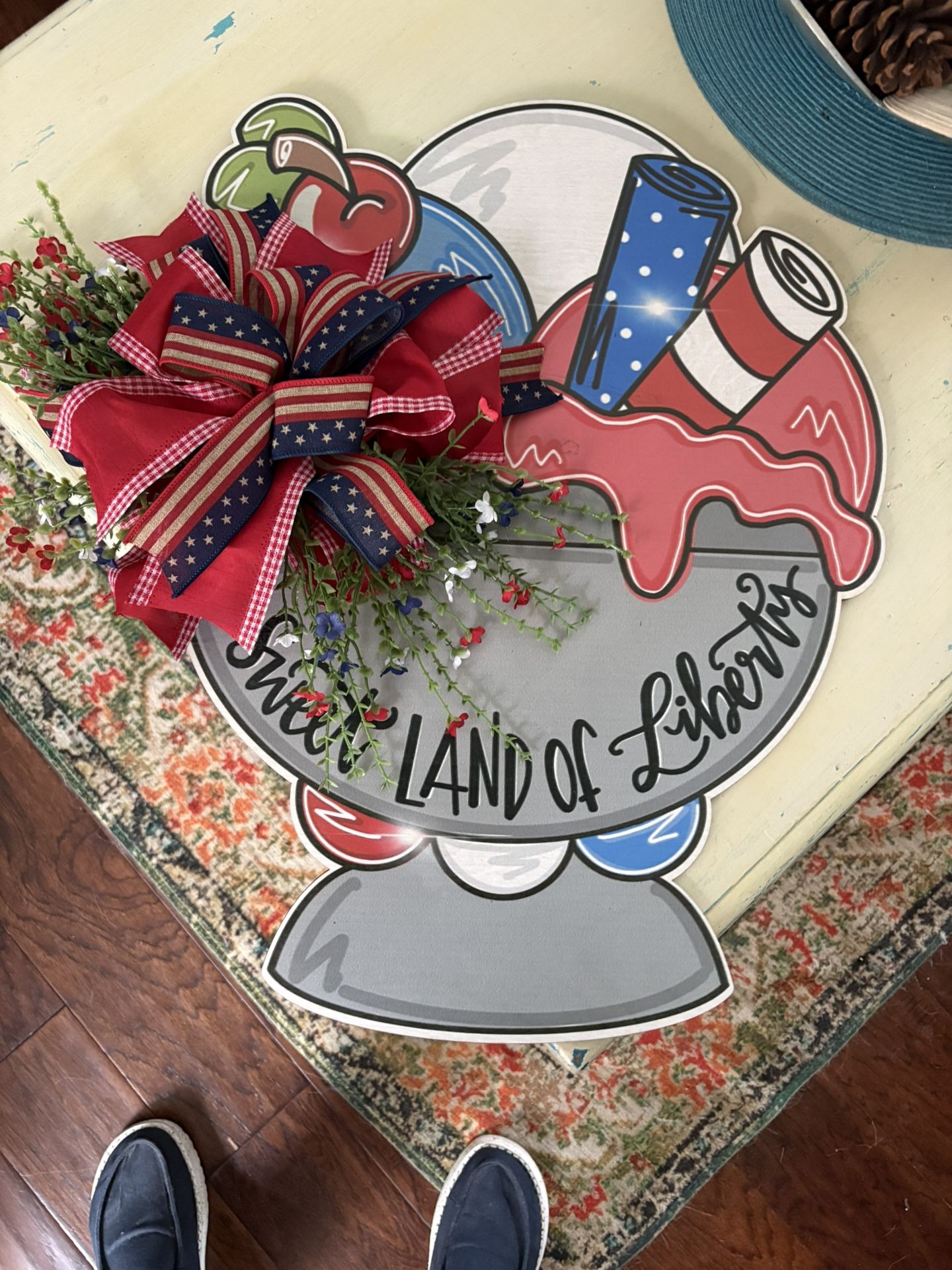 Fourth Of July Door Hanger