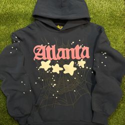 Sp5der Atlanta Purple Hoodie 
