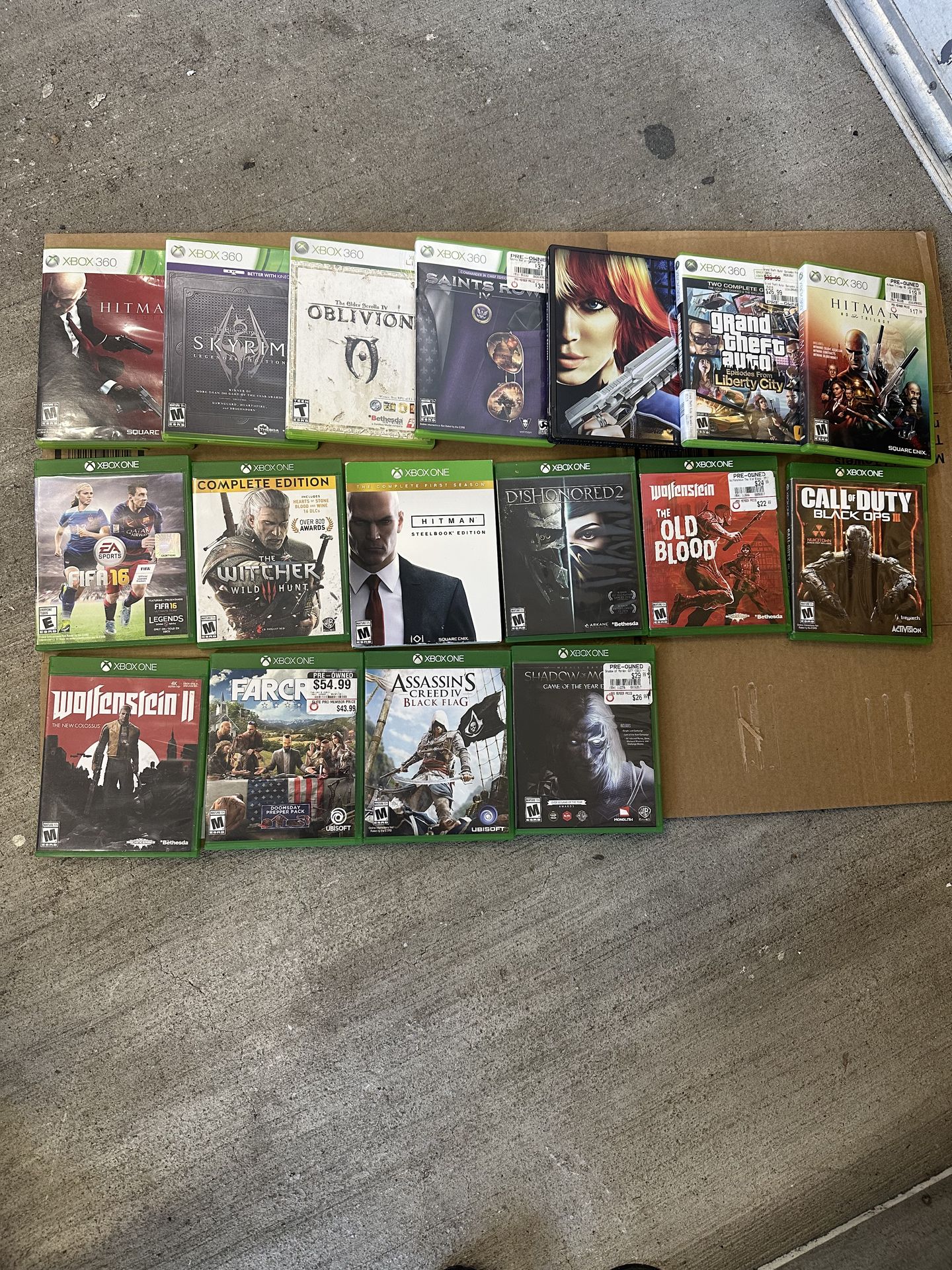 Juegos for Xbox360 and xboxone