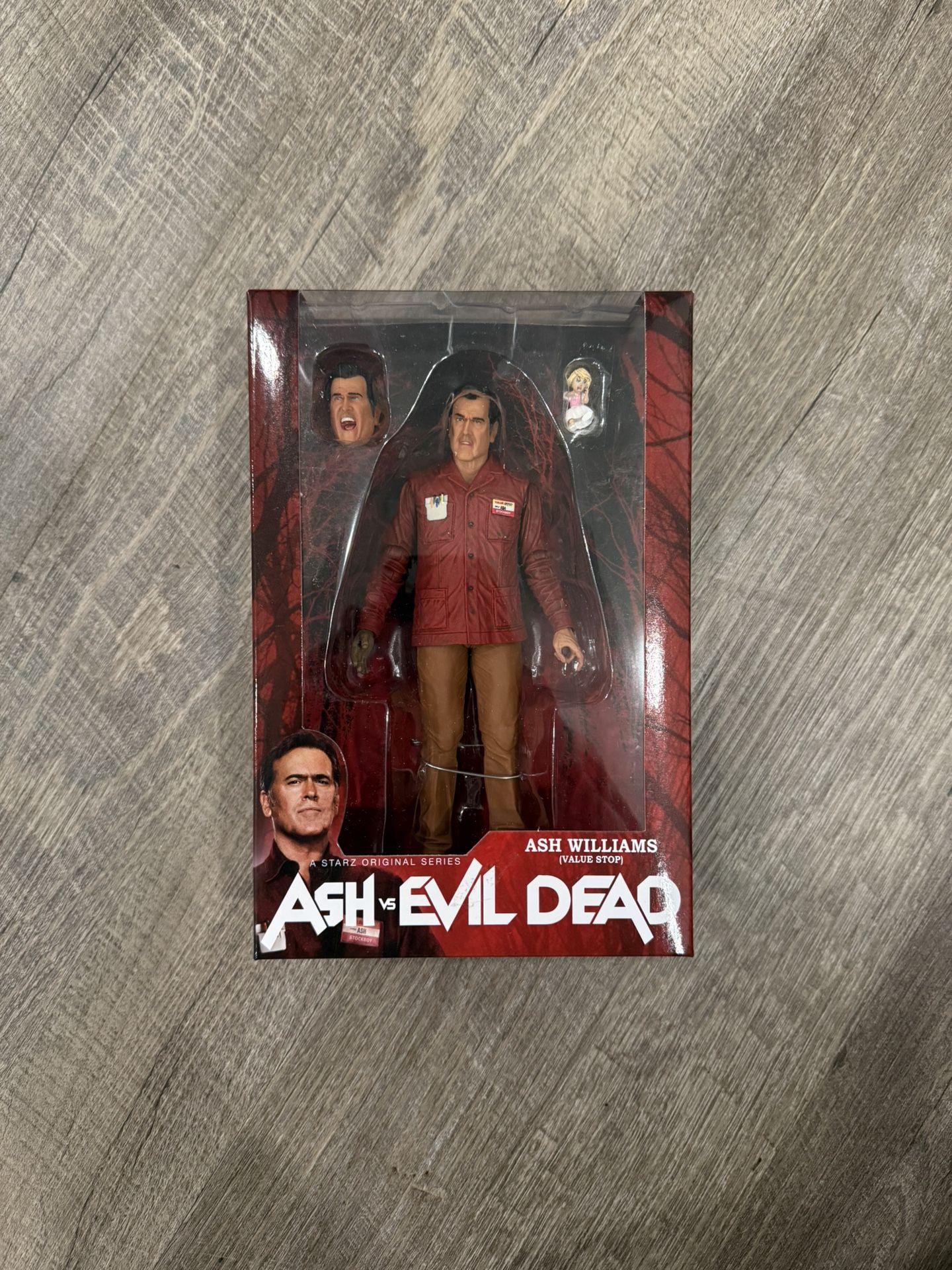 In Hand, Brand New, Never Opened NECA - Ash vs Evil Dead - Ash Williams (Value Stop) 7" Inch Clothed Action Figure