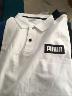 Puma polos new size medium and large