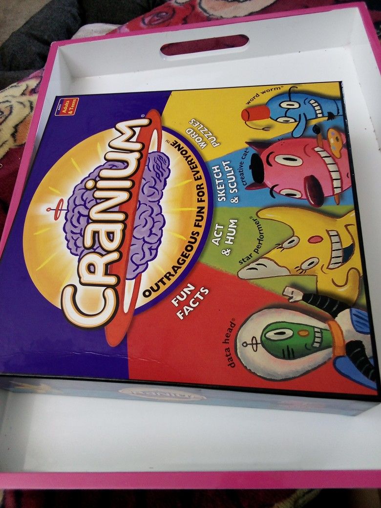 Teen Adult Game Cranium Fun Game Smart Knowledge Board Games 