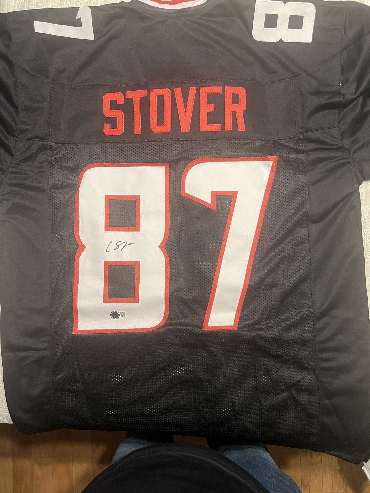 Custom autographed jersey