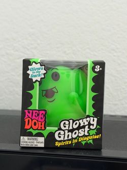 Nee Doh Glowy Ghost Stress Toy