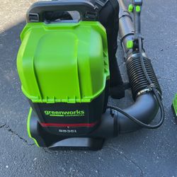 Greenworks BB361 82-volt Backpack Blower