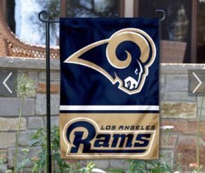 Los Angeles Rams garden flag