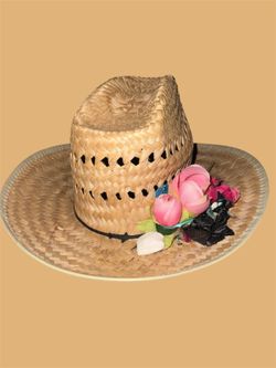 Handcrafted unique woven hat:   Made in Hawaii