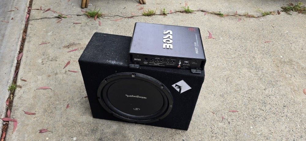 10" Sub 1100 Watt Amplifier
