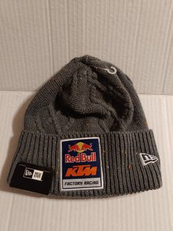 Red Bull KTM Factory Racing knit beanie hat by New Era - NEW with TAGS