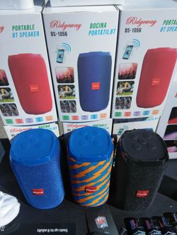 Portable Bluetooth speaker $15