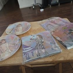 Taylor Swift Birthday Party Set Tablecloth Napkins And Plates 