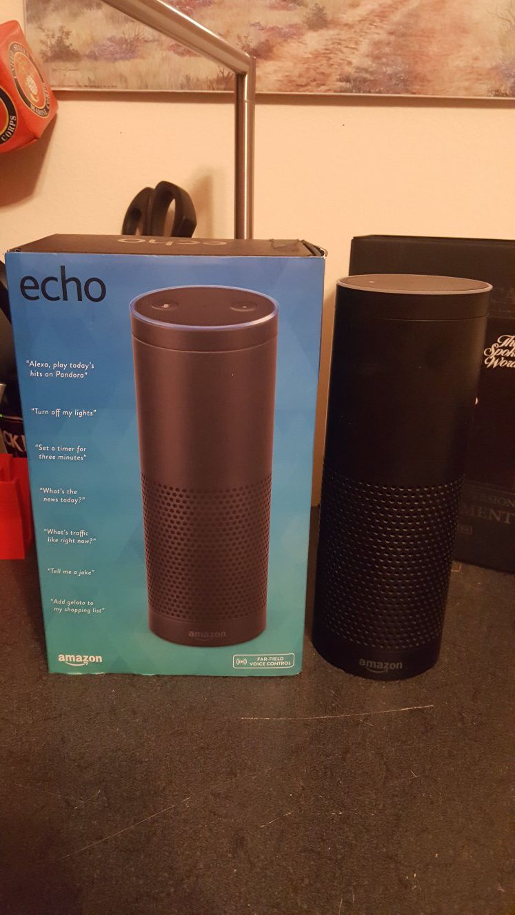 Amazon Echo - Black (1st Generation)