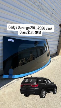2026 Dodge Durango Back Glass OEM