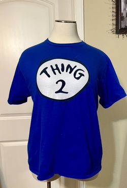 Dr. Seuss Thing 2 Graphic T-Shirt Blue - Cat In The Hat
