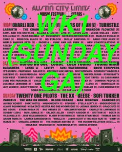 ACL Austin city limits 2026 weekend 1 (Sunday GA) -$150 each