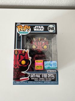Funko Pop! Star Wars: Darth Maul (Kyber Crystal) #848 SDCC 2026