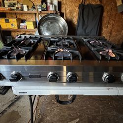 42in 6 Burner Stove Top Viking Professional