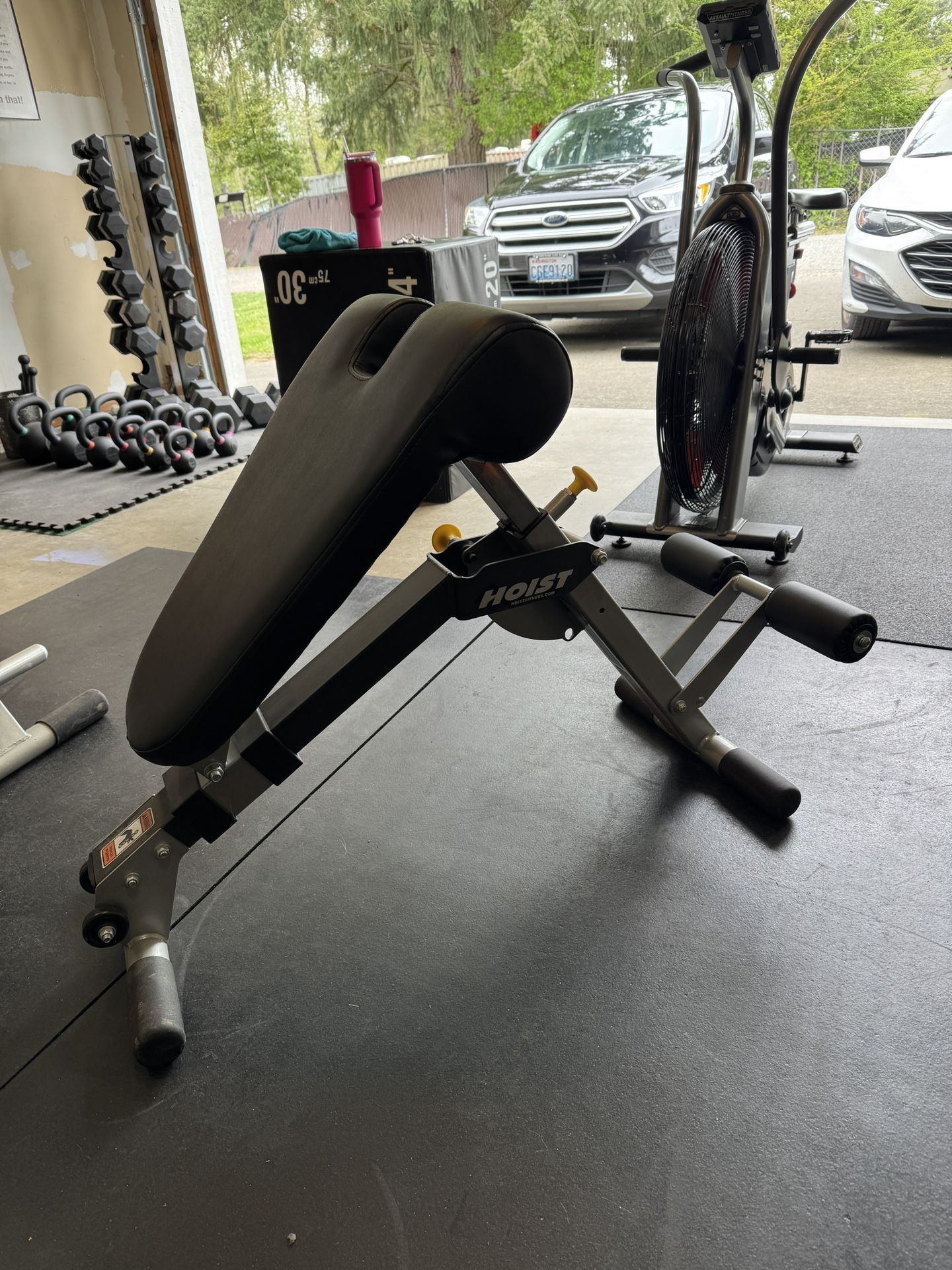 Hoist Ab/Back Hyper Bench