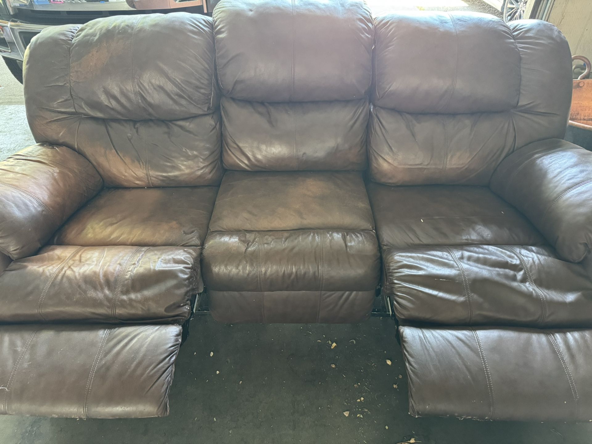 Brown couch