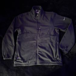 Nike zip up vintage black 