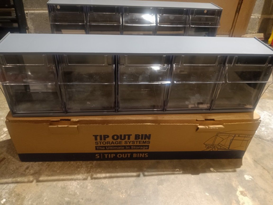Tip Out Bin Storage Systems