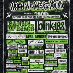 When We Were Young Tickets VIP (x3)