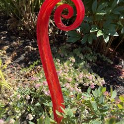 Blown Glass Yard Art