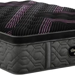 Mattrress Beautyres Black Medium Pillow Top Full Size Brand New