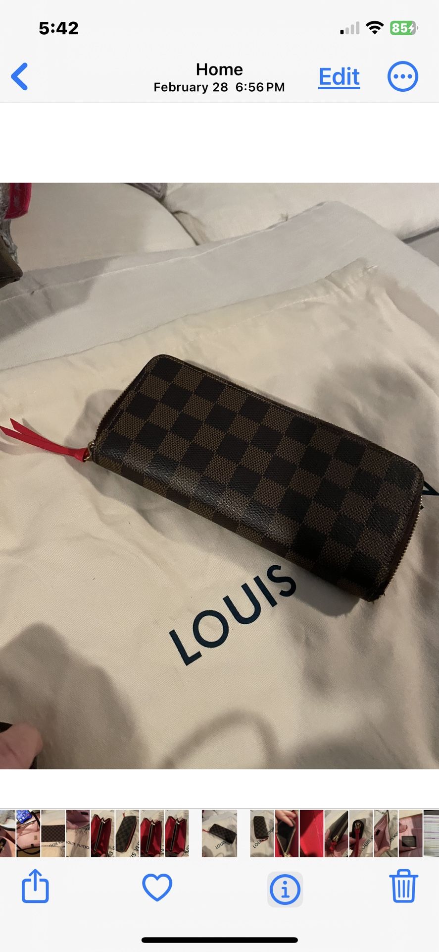 NEW Louis Vuitton Clémence Wallet