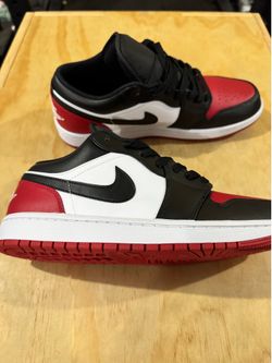 Jordan 1 Bred toe 2.0