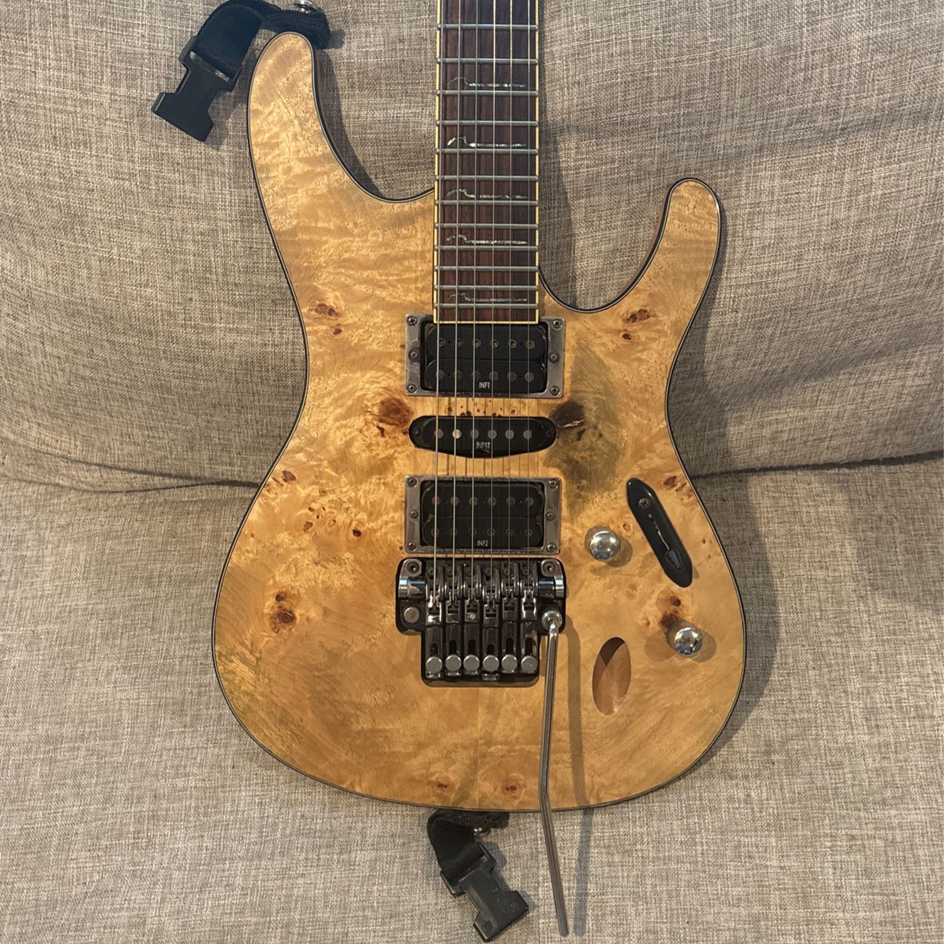 Ibanez S770 Poplar Burl Top