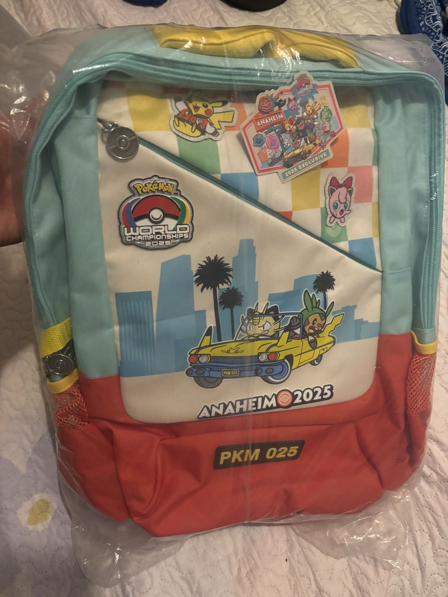 Pokemon Worlds Back Pack