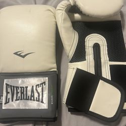 Everlast Boxing gloves  White 12oz