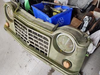 Citroen Mehari Front End -plastic  Nose /Grill /Steel Frane, Iights Etc