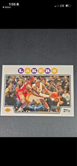 2008 Topps Kobe Bryant RAW