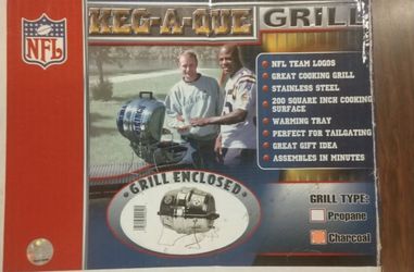 NFL Baltimore Ravens Keg- A- Que Charcoal Grill Tailgate