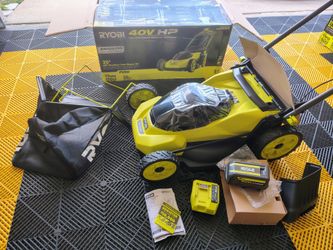 Ryobi 40V HP Brushless 20 in. Lawn Mower with 6.0 Ah Battery and Charger