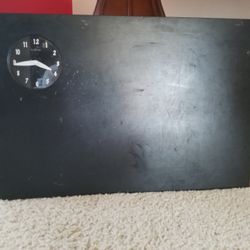 Chalk Board Clock