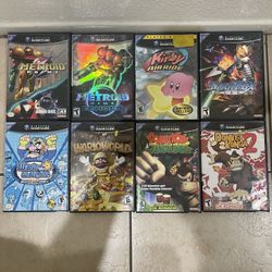 Nintendo GameCube Games Kirby Wario DK Starfox 