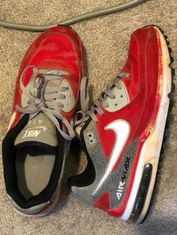 Red AirMax 90 size 12