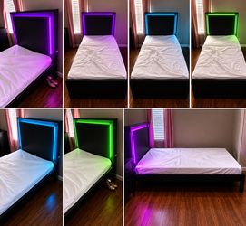 LED twin bed x 2