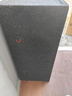 Huge Speaker Box Fits 12" Speakers