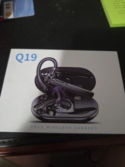 Q19  wireless ear buds.