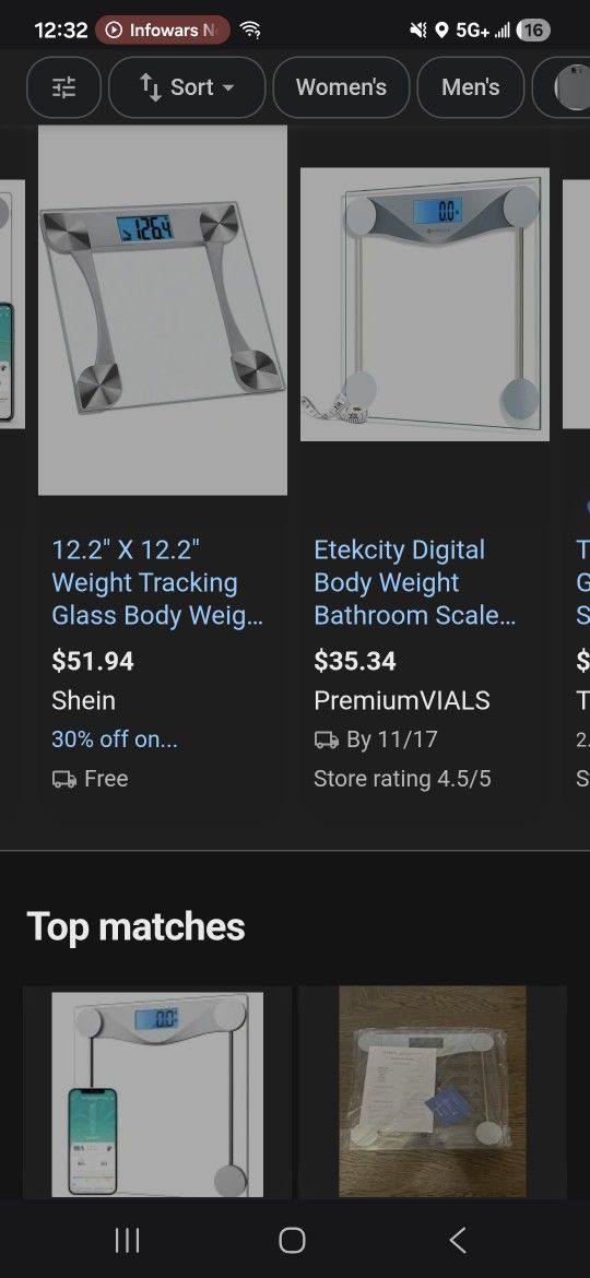 New Etekcity Digital Weight Scale