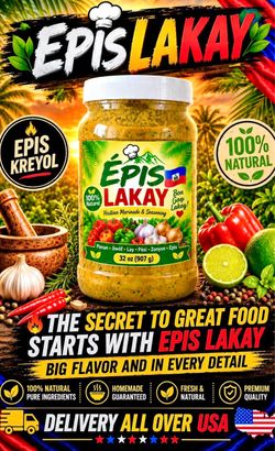 Épis Lakay Haitian Marinade & Seasoning 32oz