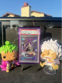 2024 ONE PIECE OP08 #004 TWO LEGENDS GECKO MORIA SP SPECIAL ALT ART PSA 10