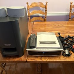 Bose 3-2-1 SeriesIIDvd Cd Player Complete 
