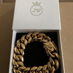 20mm cuban link bracelet (8.5”)