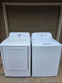 GE Top Load Washer and Dryer Set Delivery available