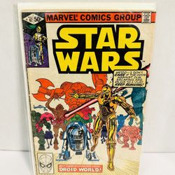 Vintage Marvel Comics Star Wars #47 (1981) - Droid World!